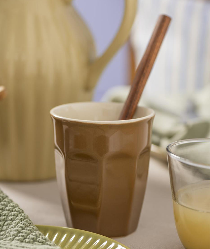 Cafe latte mugg Mynte Hazelnöt