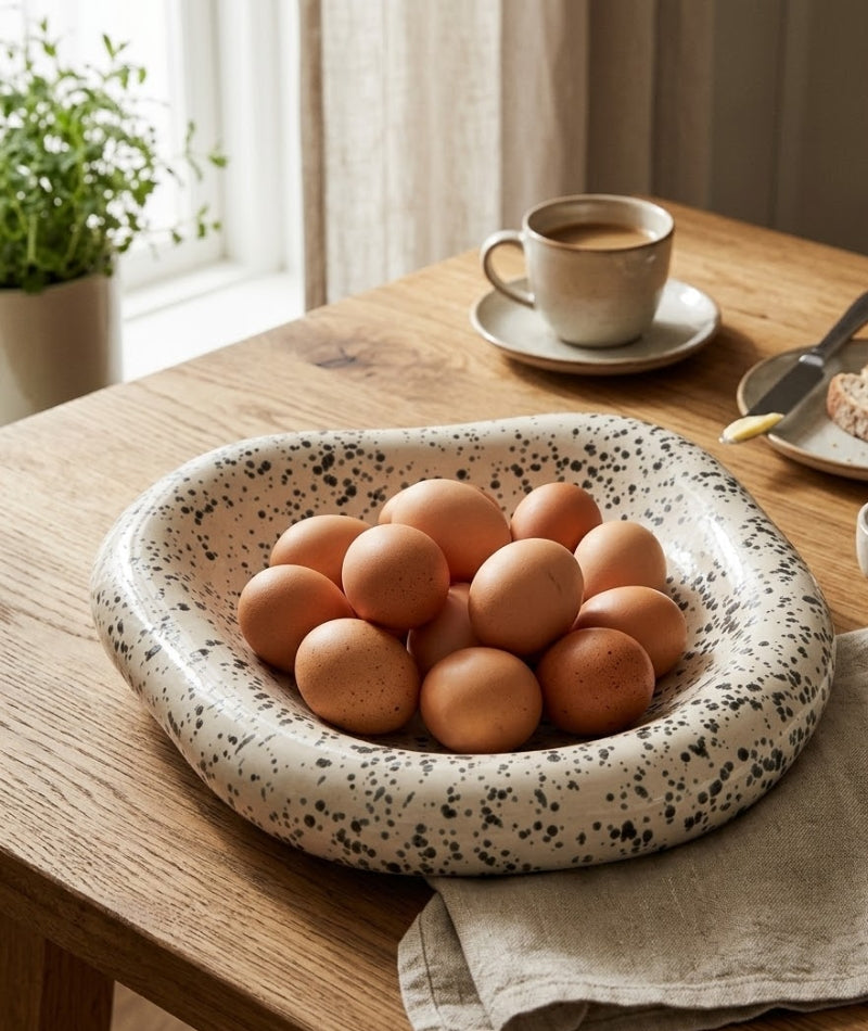 Doris Fat Vit/Svart