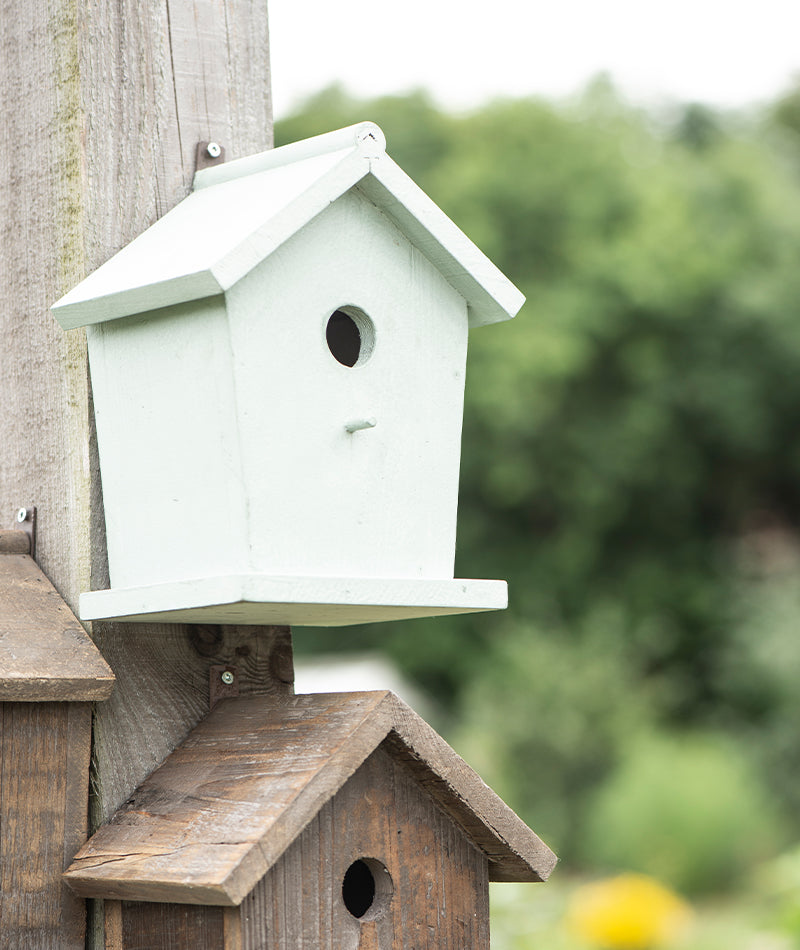 Klassisk Fågelholk i trä