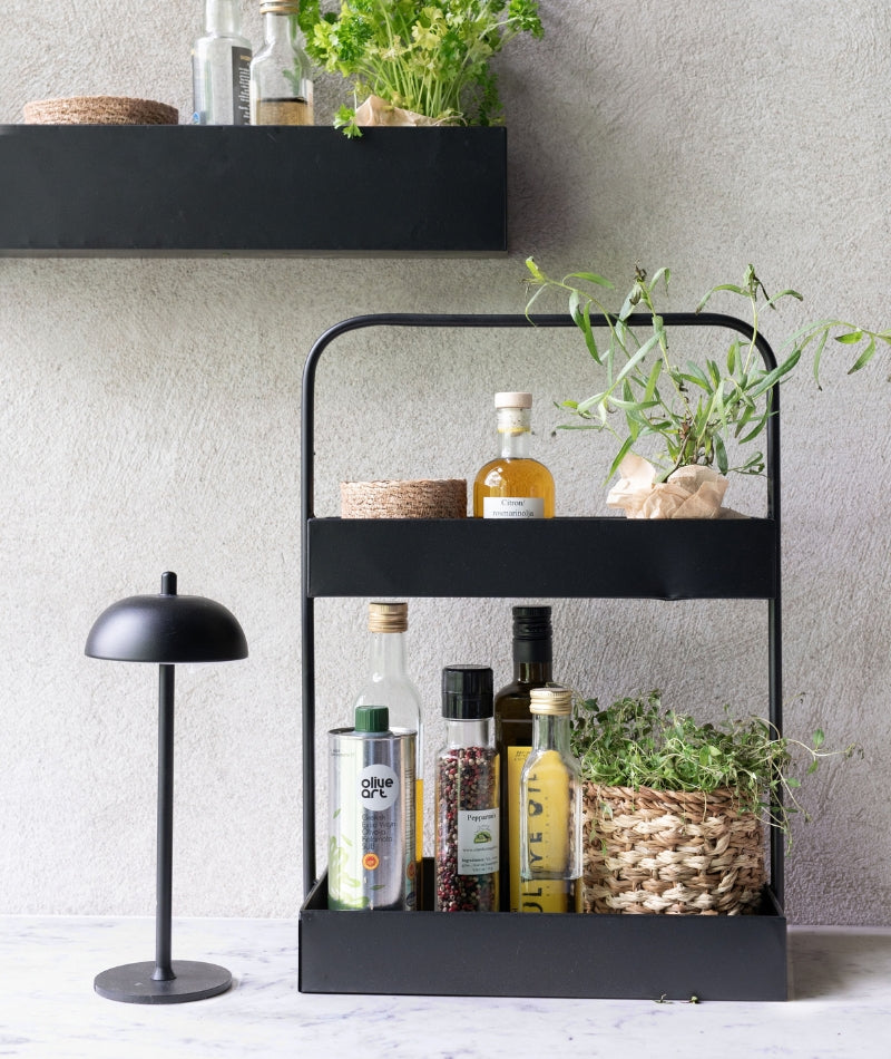 Udine led Bordslampa Svart