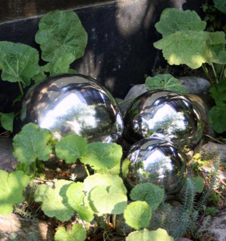 Dekorationsklot silver 25 cm