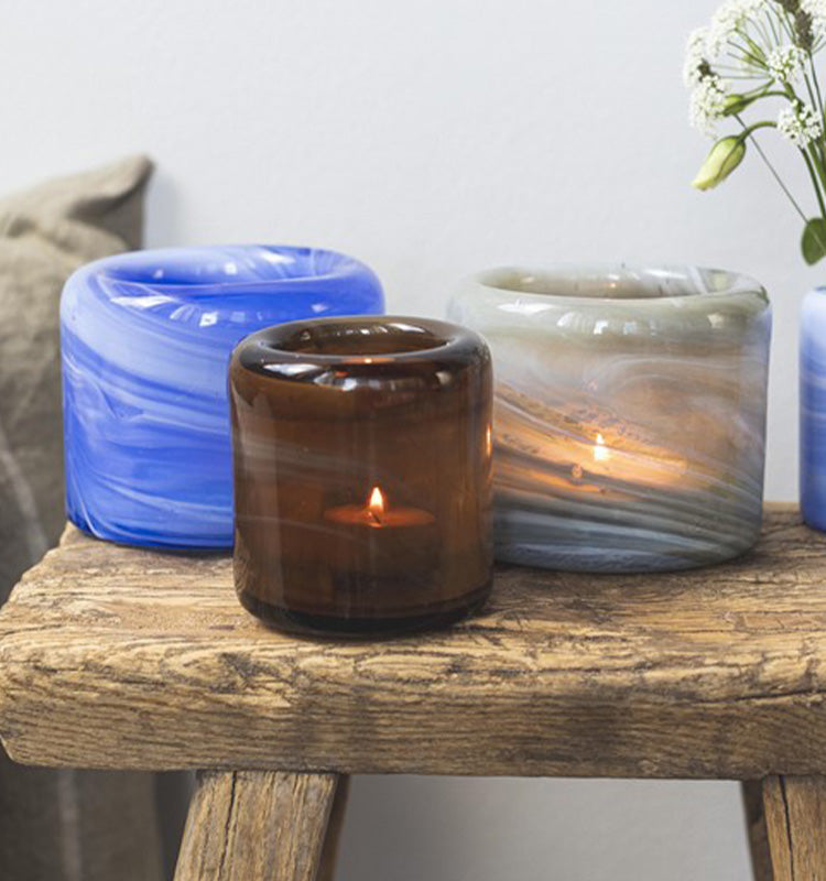 Puro Ljuslykta Liten Brun