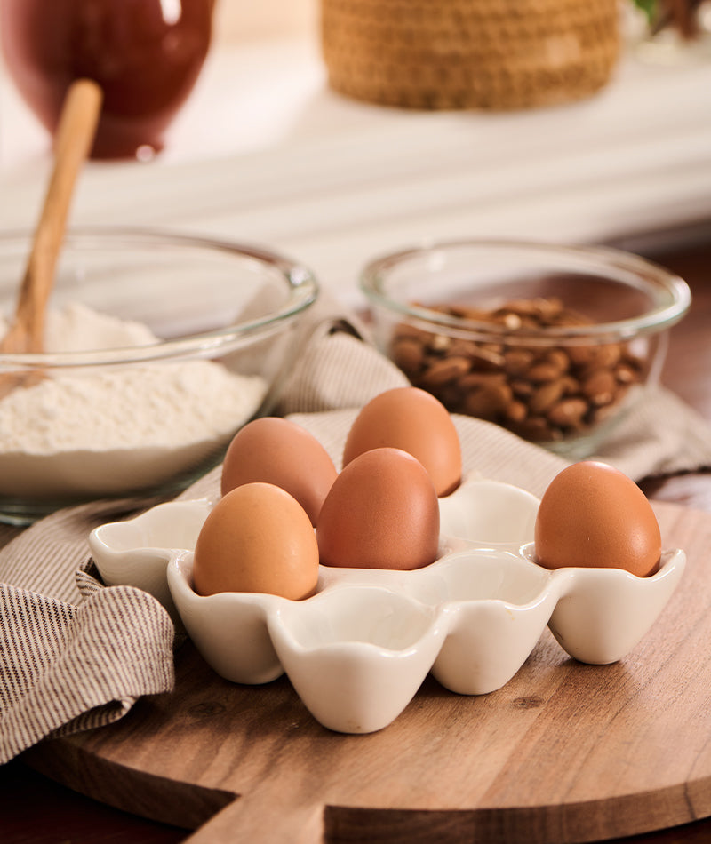 Ägghållare i stengods f/9