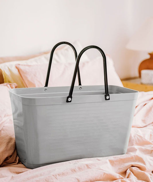 Hinzaväska stor Ljusgrå