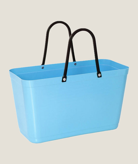 Hinzaväska stor Ljusblå - Green Plastic