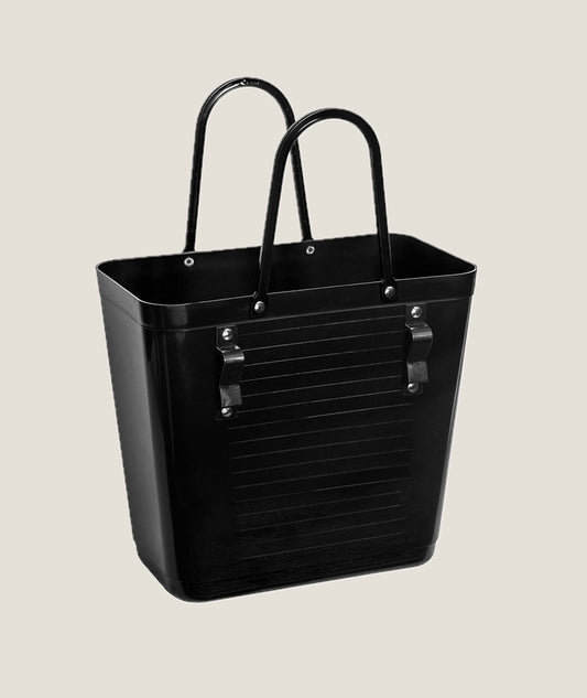 Väska Hinza hög med cykelfäste Svart