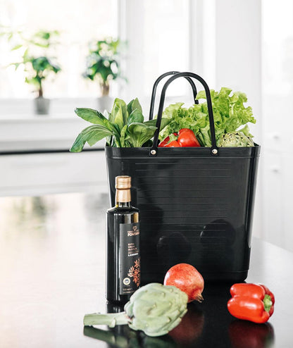 Väska Hinza hög med cykelfäste Svart