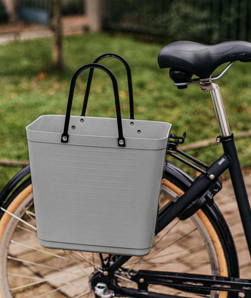 Väska hög med cykelfäste