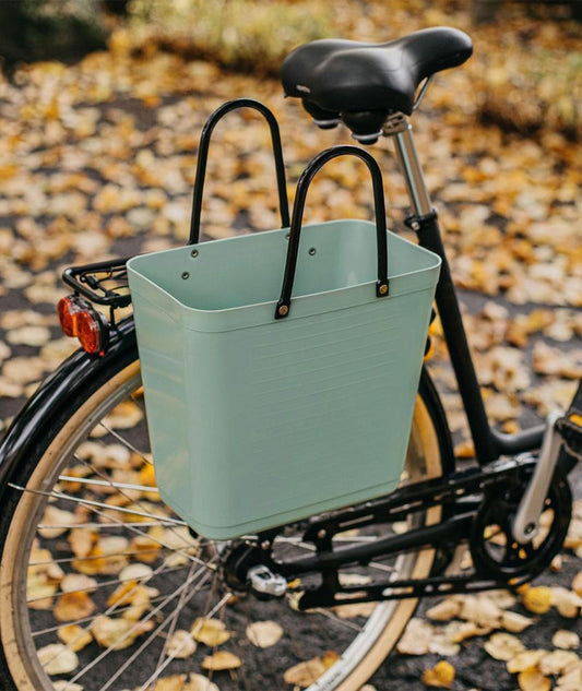 Väska hög med cykelfäste