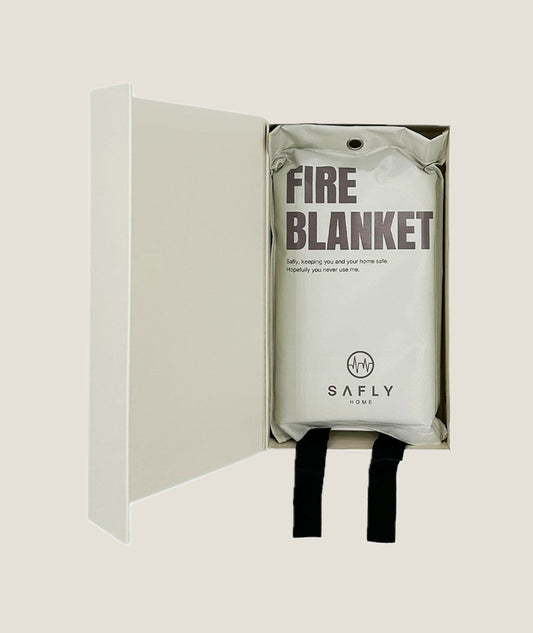 Coffe Tabel Book med Brandfilt Vit