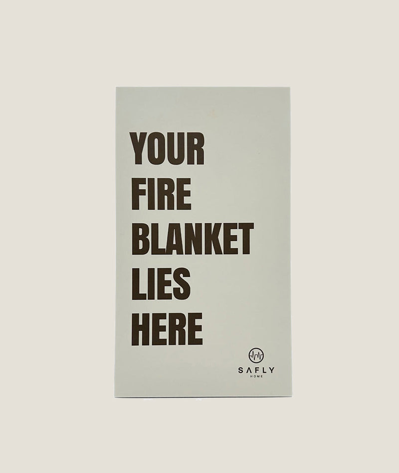 Coffe Tabel Book med Brandfilt Vit