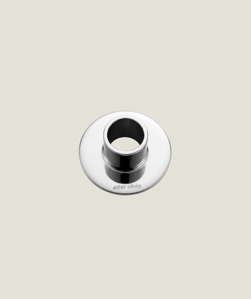Olivia Ljusstake Small - Silver