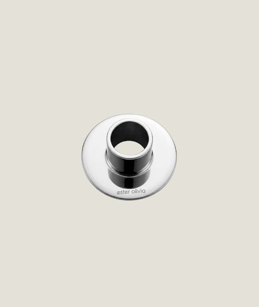 Olivia Ljusstake Small - Silver