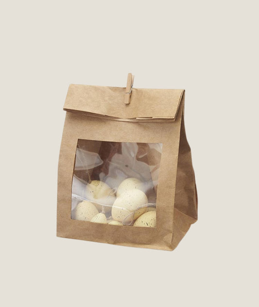 Selma Ägg i påse Gul Melerad