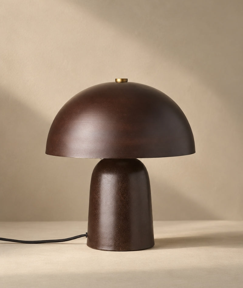 Fungi Table Lamp Dark Brown