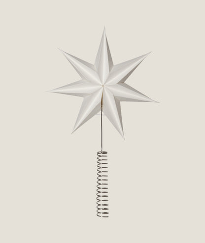 Toppstjärna Isa vit