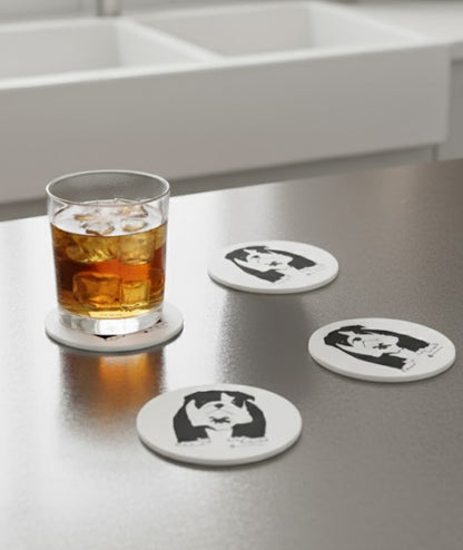 Glasunderlägg Märtha 4-pack