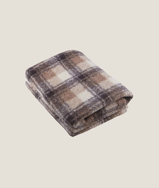 Bruno Pläd brun-svart