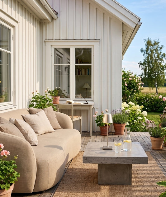 Sienna LED Bordslampa Silver