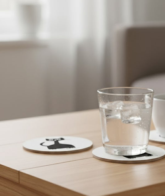 Glasunderlägg Selma 4-pack