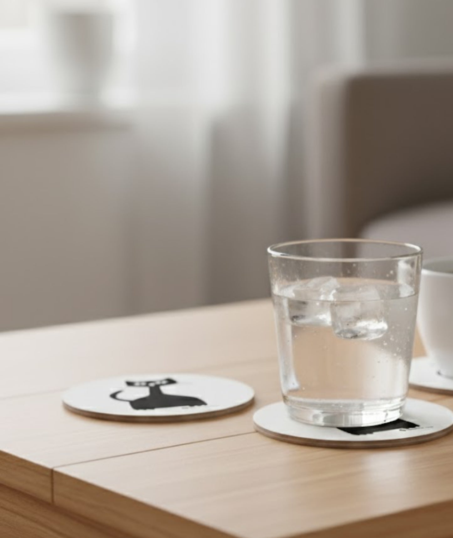 Glasunderlägg Selma 4-pack