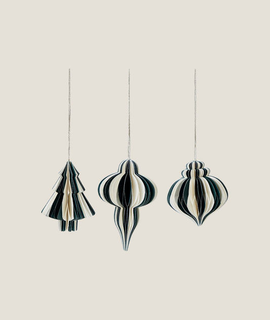 Julkula Rand Mix Box -Offwhite/Grön