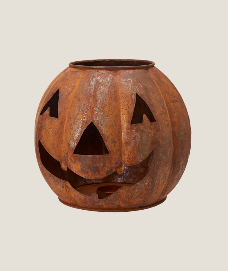 Pumpa Ljuslykta Rost Stor