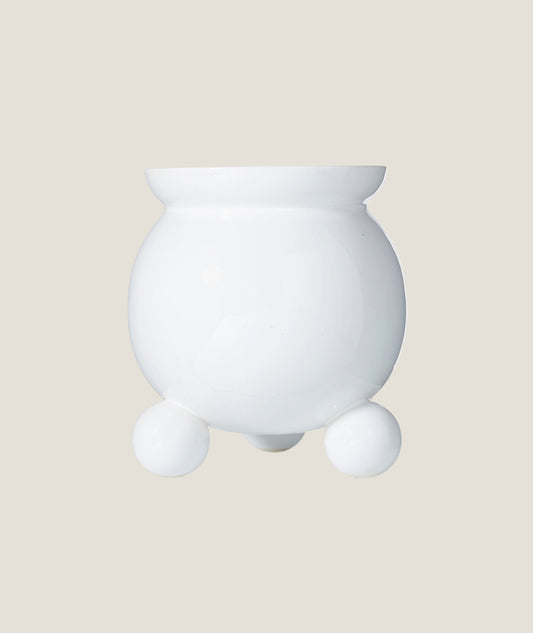 Anya kruka vit M med kulfötter