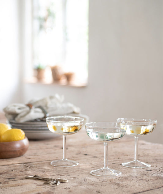 Cleo Coupèglas Klar/Bärnsten