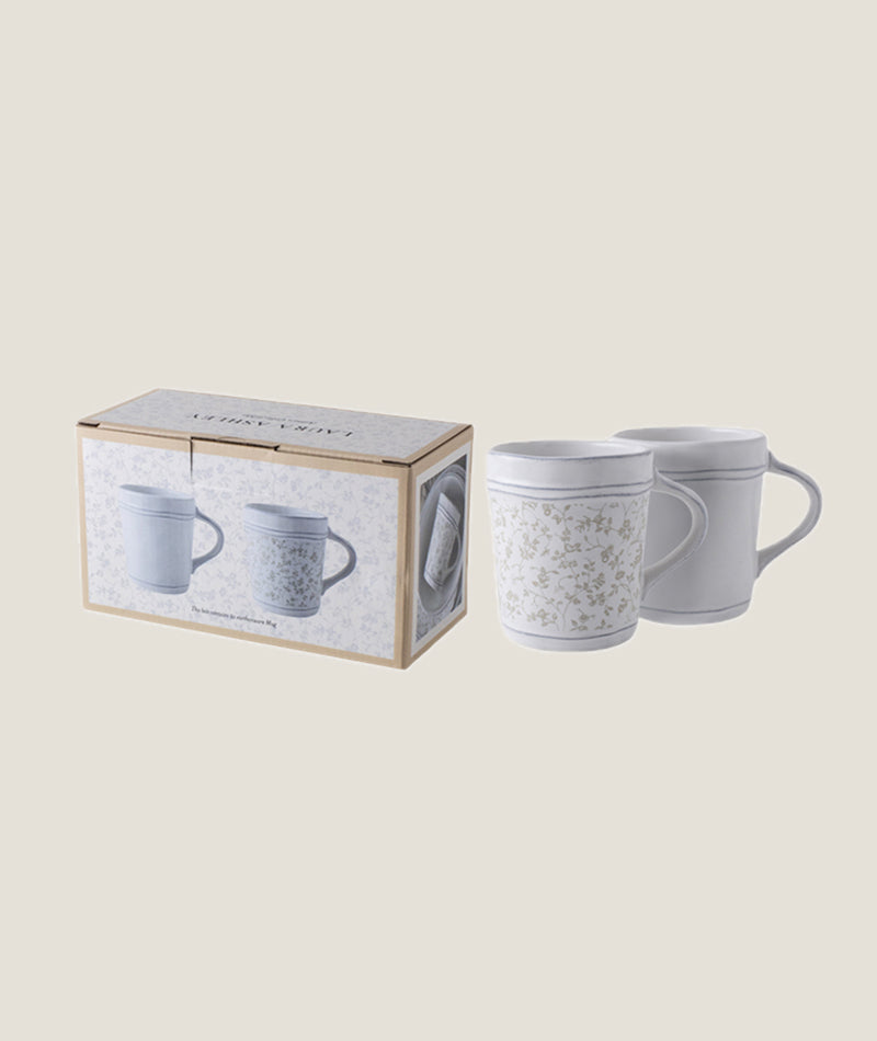 Laura Ashley Artisan Mugs 2 set giftset mix