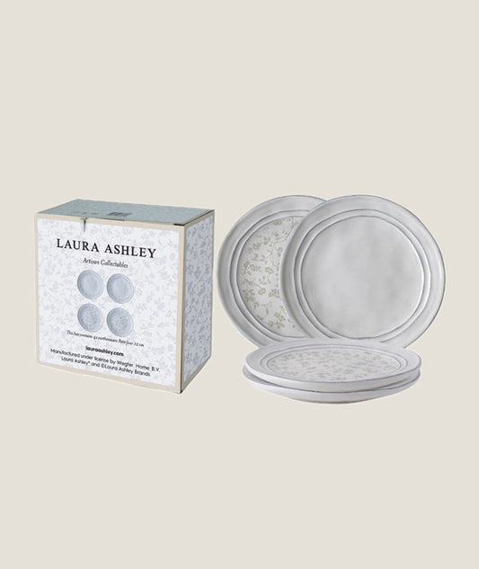 Laura Ashley Artisan petit Tallrik 4-set mix 12cm