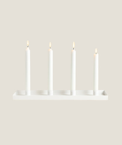 Ljusform 4-Ljus Vit