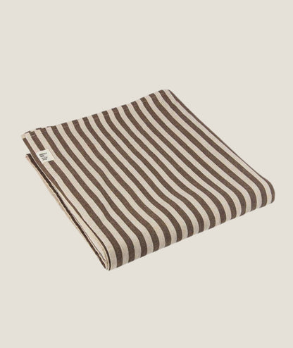 Svea duk Cognac tidlös rand 140x300cm