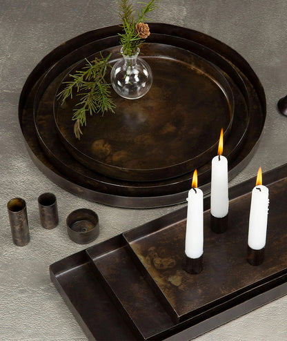 Ljushållare/Magnet Brun