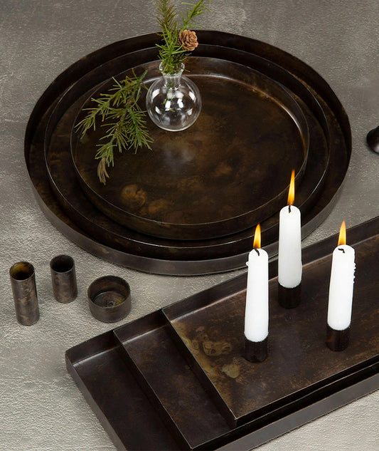 Ljushållare/Magnet Brun