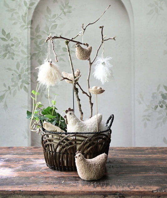 EDA Höna Mix 2 set Brun/Beige