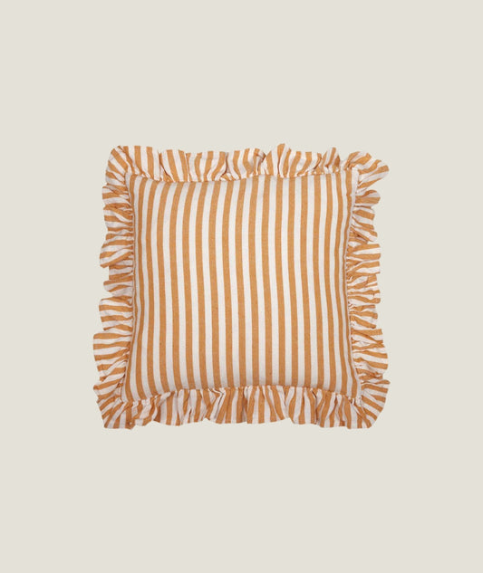 Svea kuddfodral volang Apelsin