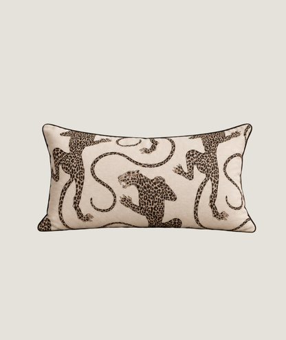 Kuddfodral Patsy Creme Leopard