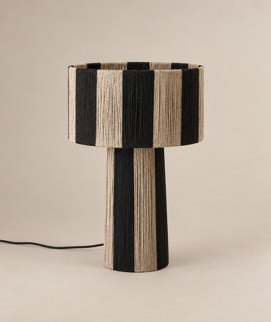 Jullan Bordslampa Svart/ Natur