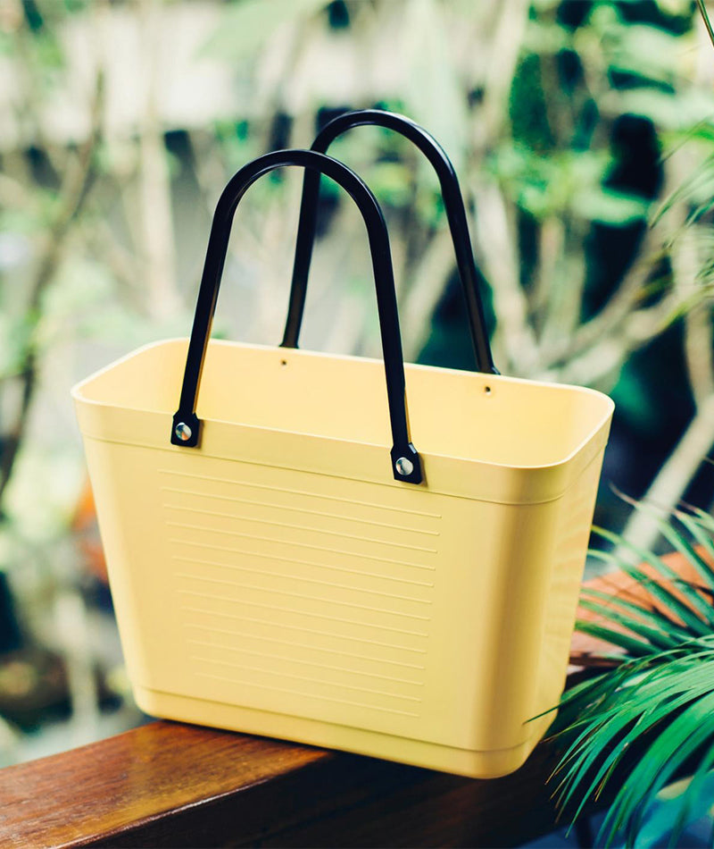 Hinzaväska liten Citrongul - Green Plastic