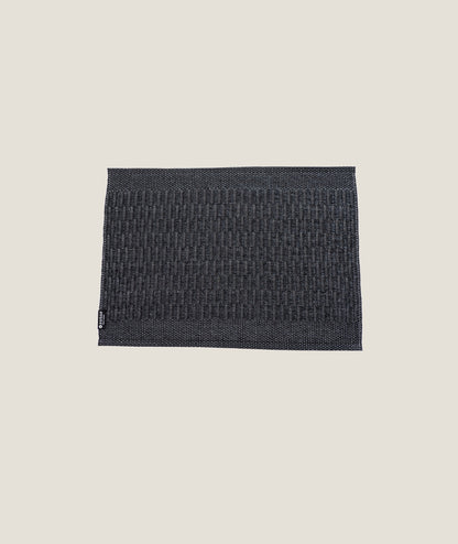 Dörrmatta Enfärgad Svart