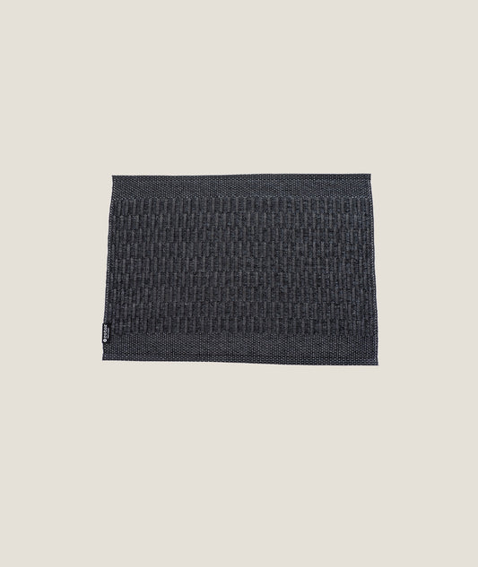 Dörrmatta Enfärgad Svart