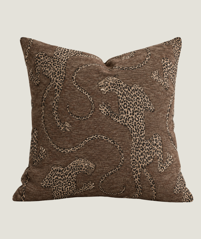 Kuddfodral Patsy Nougat Leopard