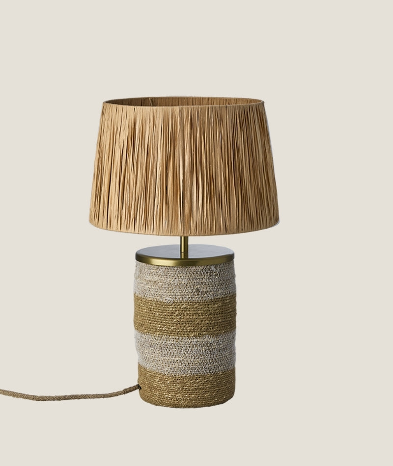 Lando Bordslampa Vit / Natur