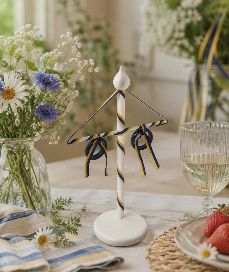 Midsommarstång vit 21 cm