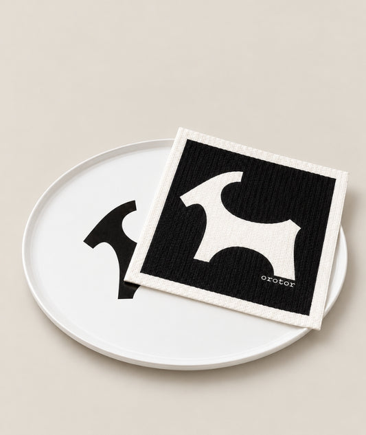 Rund bricka & Disktrasa Bock – Set om 2