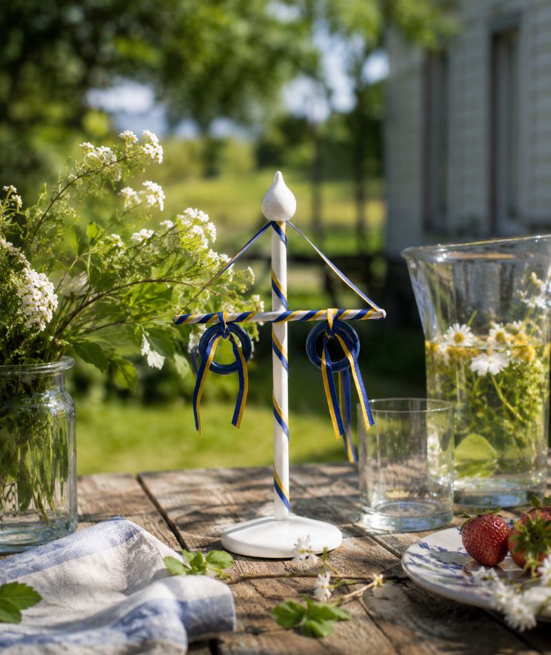 Midsommarstång vit 21 cm