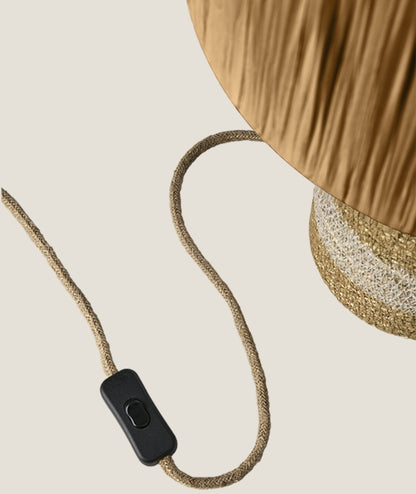 Lando Bordslampa Vit / Natur