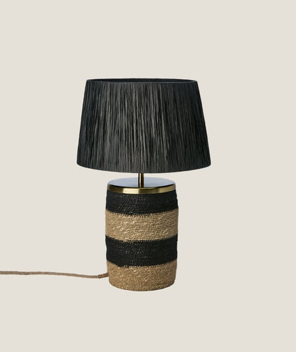 Lando Bordslampa Svart / Natur