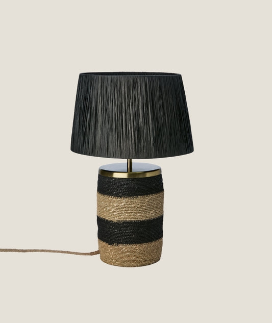 Lando Bordslampa Svart / Natur